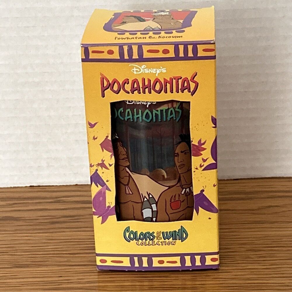 Burger King Disney's Pocahontas Powhatan & Kocoum Colors Of The Wind Collection
